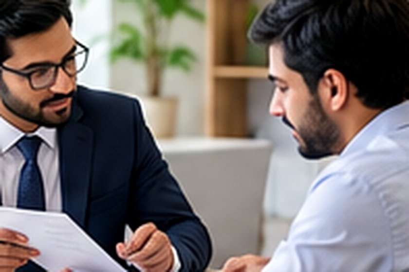 Visa consultation between an adviser and a client